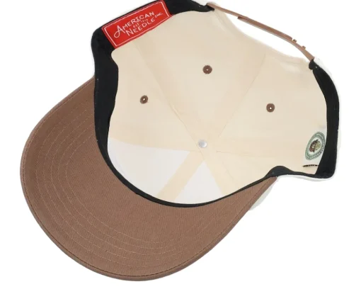 Smokey Bear Roscoe Ivory/Brown Dad Cap - American Needle