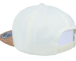 Smoking Llama Natural White/Cork Snapback - Iconic