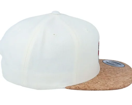 Smoking Llama Natural White/Cork Snapback - Iconic
