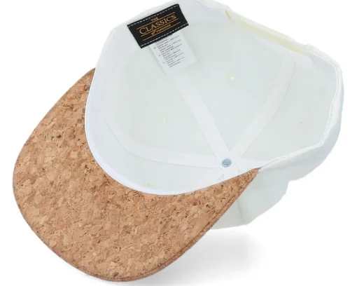 Smoking Llama Natural White/Cork Snapback - Iconic