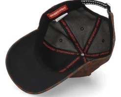 Smooth Check Cap Brown Adjustable - Sprayground