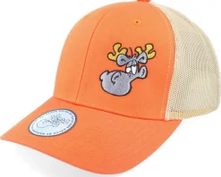 Smug Hälge Comic Orange/Khaki Trucker - Hälge