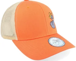 Smug Hälge Comic Orange/Khaki Trucker - Hälge