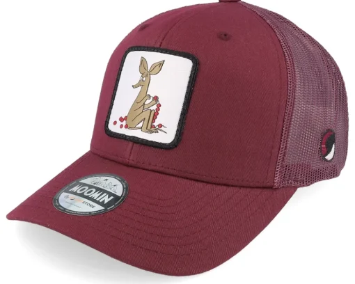 Sniff Berries Maroon Trucker - Moomin