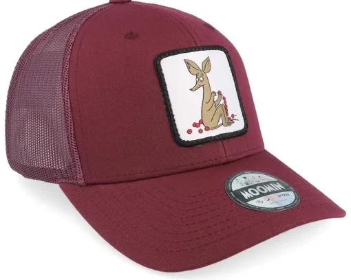 Sniff Berries Maroon Trucker - Moomin