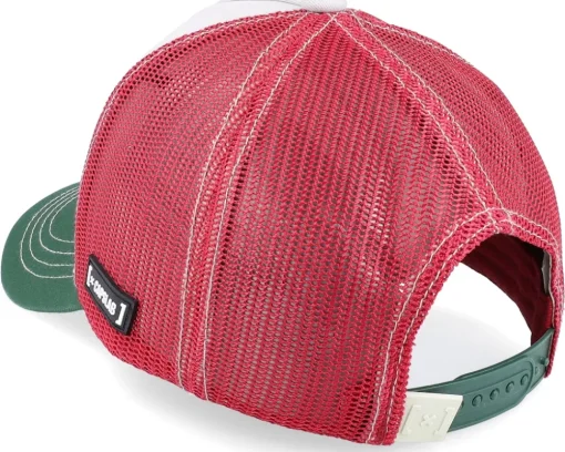 Snoopy Joe Cool Beige/Green/Red Trucker - Capslab