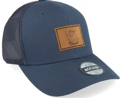 Snufkin Engraved Patch Navy Trucker - Moomin