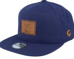 Snufkin Engraved Patch Navy Snapback - Moomin