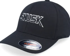 Snusk 3d Black Logo Black Flexfit - Iconic