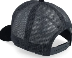 Snusk 3d Pink Logo Velvet Black Trucker - Iconic