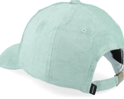Soft Slussen Corduroy Line Mountain Granite Green Dad Cap - Dedicated