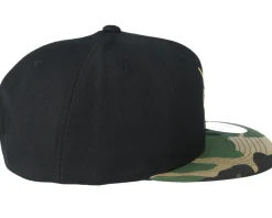 Souls Cross Coffe Black/Camo Gold Snapback - Bike Souls