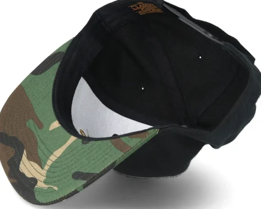 Souls Cross Coffe Black/Camo Gold Snapback - Bike Souls