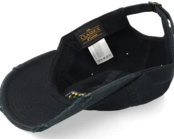 Spacecraft And Stars Destroyed Black Dad Cap - Abducted