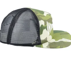 Span Meshback Camo/Black Trucker - Independent