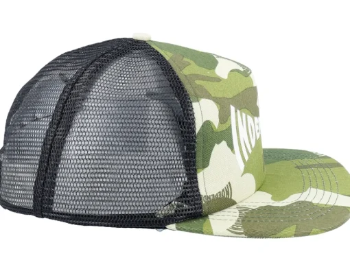 Span Meshback Camo/Black Trucker - Independent