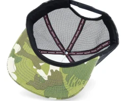 Span Meshback Camo/Black Trucker - Independent