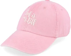 Spf Is My Bff Washed Pink Dad Cap - Abducted