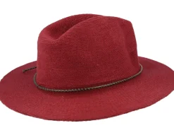 Spice Temple Knit Panama Dark Red Fedora - Rip Curl