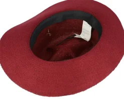 Spice Temple Knit Panama Dark Red Fedora - Rip Curl