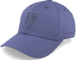 Spinback Herringbone Baseball Cap Dutch Blue Adjustable - Upfront