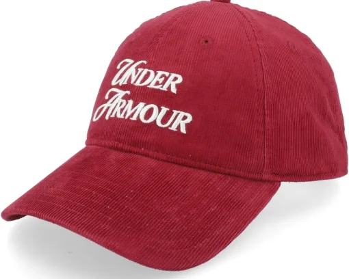 Sportstyle Corduroy Cardinal Dad Cap - Under Armour