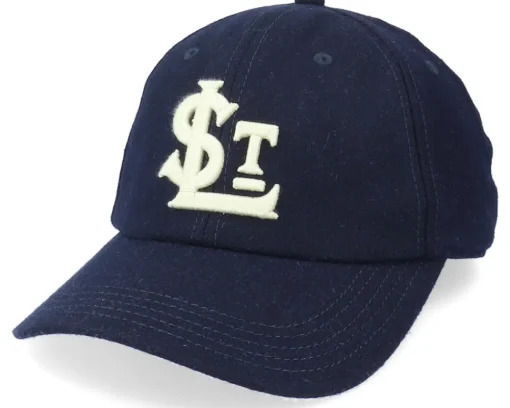 St: Louis Terriers Archive Legend Navy Dad Cap - American Needle