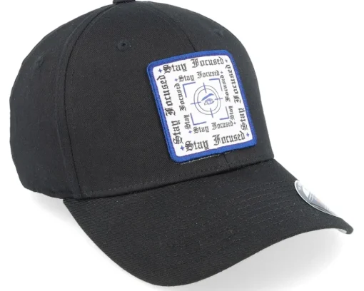 Stay Focused Patch Black Flexfit - 4REAL
