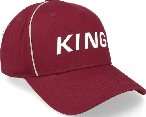 Stepney Curved Peak Oxblood Adjustable - King Apparel
