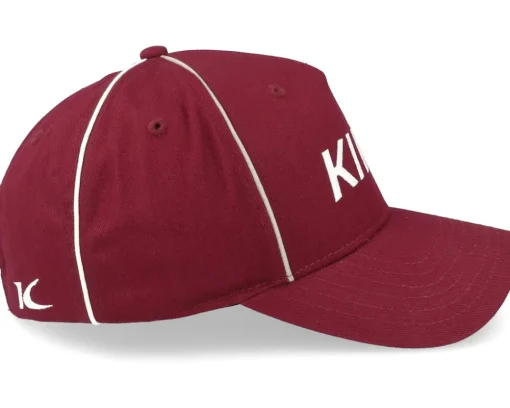 Stepney Curved Peak Oxblood Adjustable - King Apparel