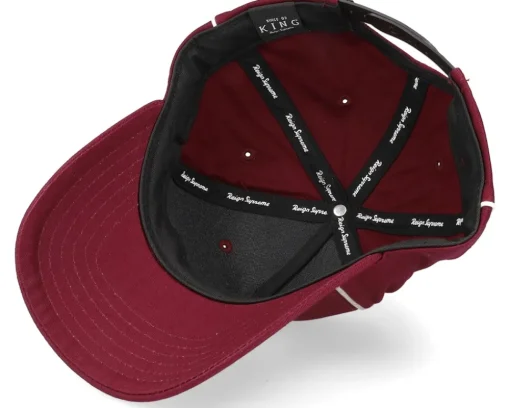 Stepney Curved Peak Oxblood Adjustable - King Apparel