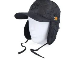 Östersund Quilted Cap Black Earflap - SQRTN