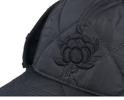Östersund Quilted Cap Black Earflap - SQRTN