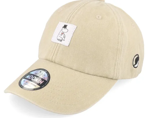 Stinky Bottles Black Denim Dad Cap - Moomin