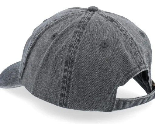 Stockholm Sweden Washed Black Dad Cap - Iconic