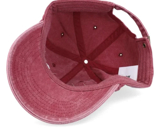 Stockholm Sweden Washed Red Dad Cap - Iconic