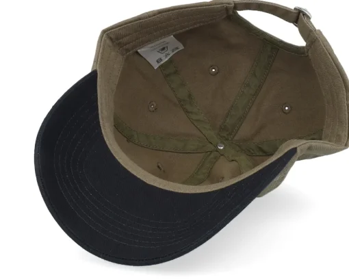 Stone Washed Olive/Black Dad Cap - Equip