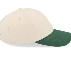 Stone Washed Stone/Dark Green Dad Cap - Equip