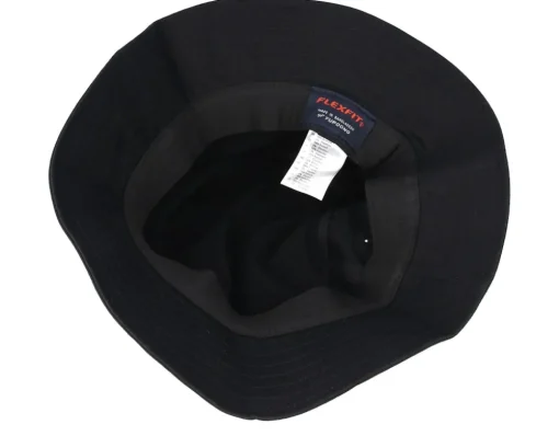Stripe Black Bucket - Yupoong