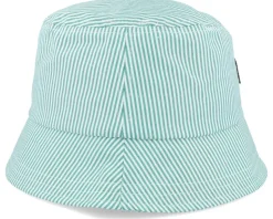 Stripe Hat Court Green/White Bucket - Lyle & Scott
