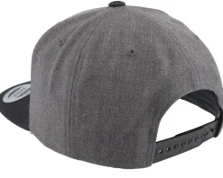 Strong Man Military Press Charcoal/Black Snapback - Berzerk