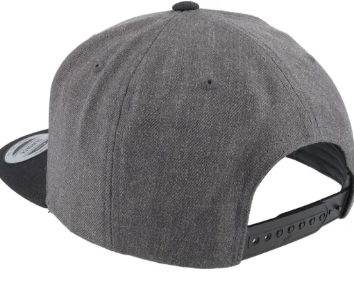 Strong Man Military Press Charcoal/Black Snapback - Berzerk