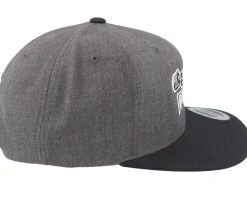 Strong Man Military Press Charcoal/Black Snapback - Berzerk
