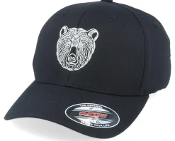 Stylistic Bear Black Flexfit - Iconic