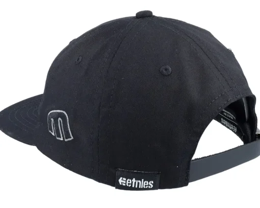 Stylized E Black Strapback - Etnies