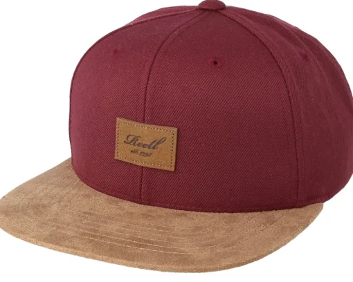 Suede Black Snapback - Reell