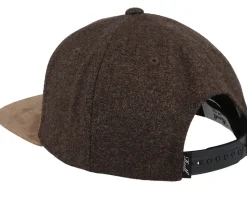 Suede Cap 160 Heather Olive Snapback - Reell