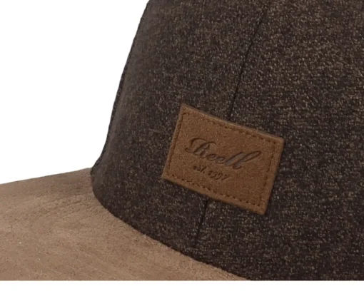 Suede Cap 160 Heather Olive Snapback - Reell
