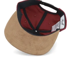 Suede Cap Root Beer Corduroy Snapback - Reell