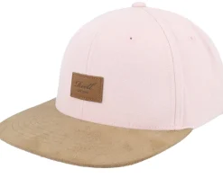 Suede Cap Soft Pink Snapback - Reell